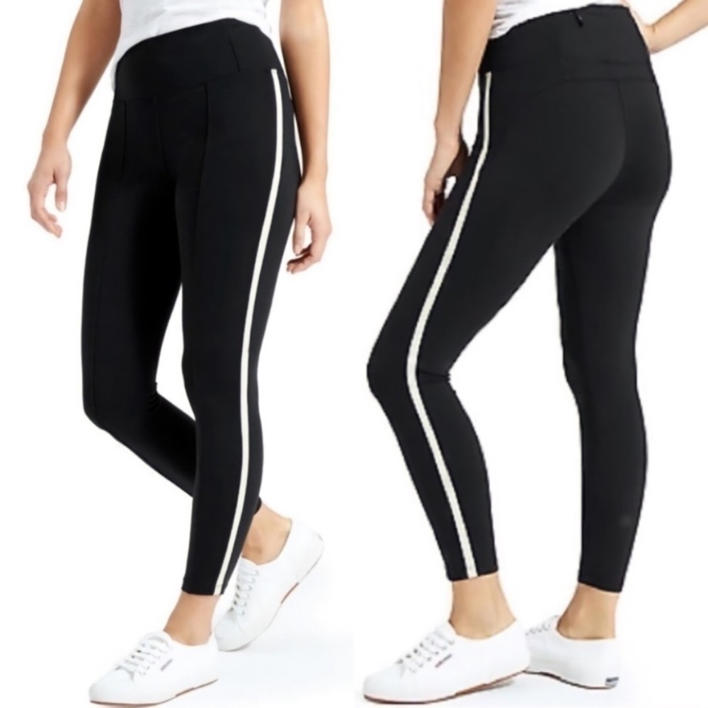 ATHLETA Metro Tight Reflective Side Stripes Sz XXS - Picture 3 of 8